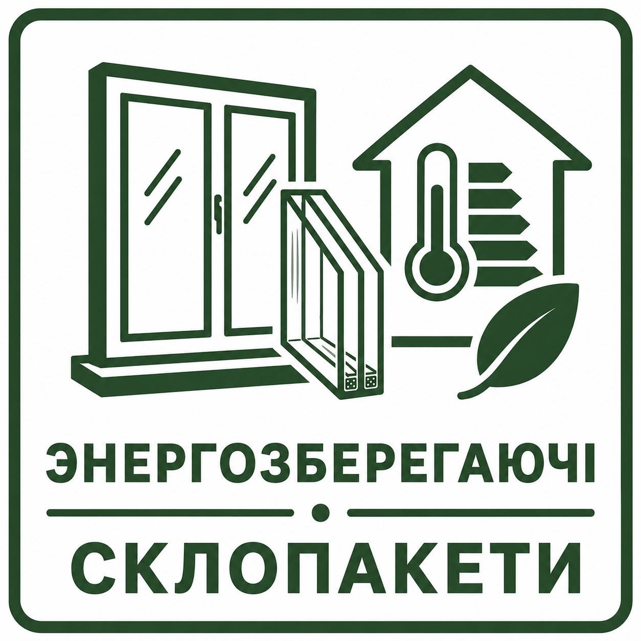 Енергозберігаючі склопакети